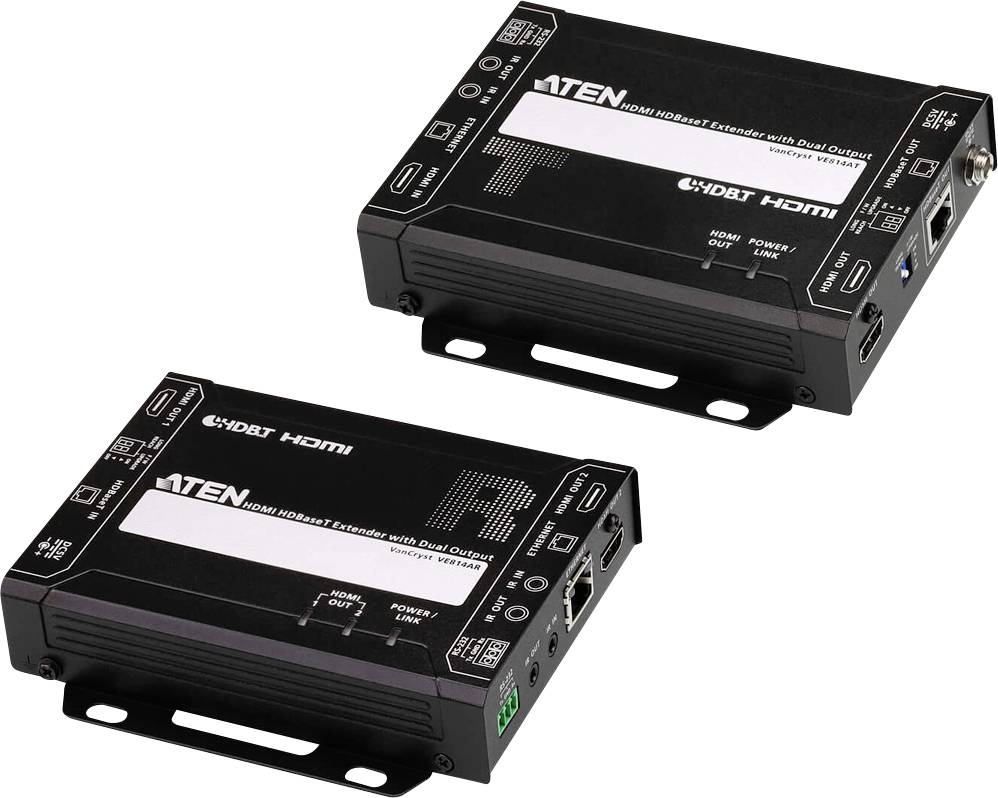 ATEN ATEN VE814A HDMI HDBaseT Extender with Dual Output HDMI 100 m