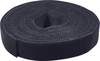 Value 25.99.5250 Klittenband Om te bundelen Lusdeel, Haak- en lusdeel, Haakdeel (l x b) 25 m x 10 mm Zwart 25 m
