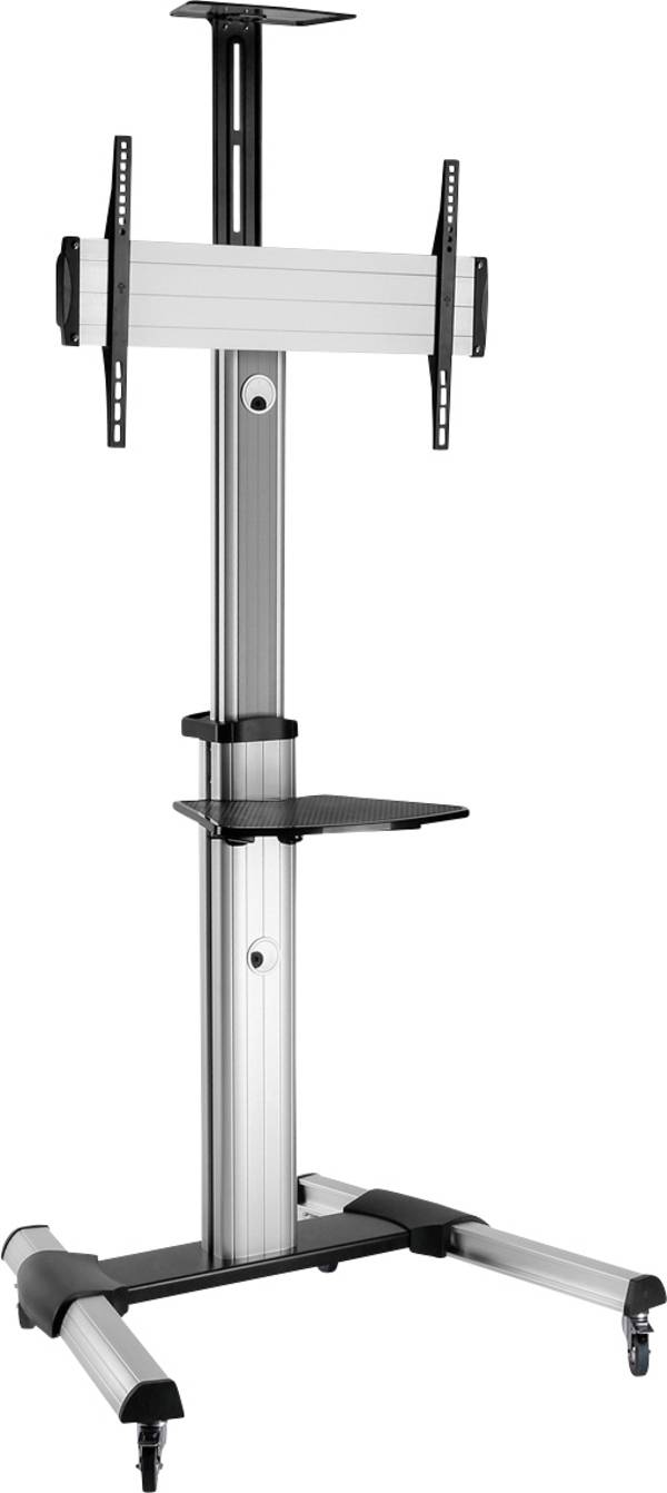 ROLINE LCD/TV rolstandaard, tot 50 kg, zilver