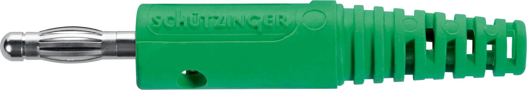 Schützinger DI FK 8 L Ni / GN Veerkorfstekker Groen 1 stuk(s)