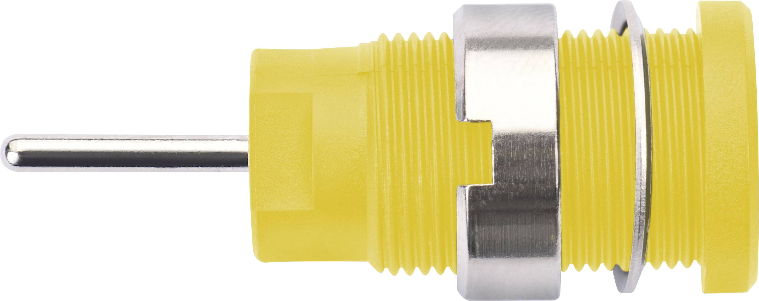 Schützinger DI SEB 6448 Ni / GE Veiligheids-inbouwbus Stift-Ø: 1.9 mm Geel 1 stuk(s) Piece