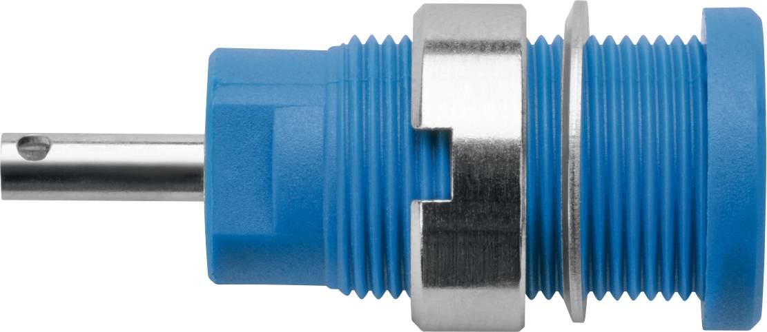 Schützinger DI SEB 6525 Ni / BL Veiligheids-inbouwbus Blauw 1 stuk(s)