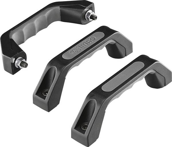 Rohde GS-0N.150.7012 Universele handgreep  Zwart, Grijs (l x b x h) 178 x 29 x 53 mm 3 stuk(s)