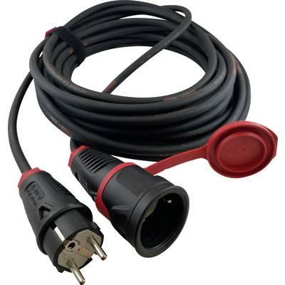 Cable Alargador Goma Cable Alargador Trifásico 10m H07RN-F 5x2.5mm² - Para Obra Y Exterior 400V/16A Cable Alargador Obra