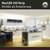 LED-lichtstrip in moderne woonkamer; Tekst bovenaan: 'MaxLED 250 Strip - Perfect als uitbreiding'.