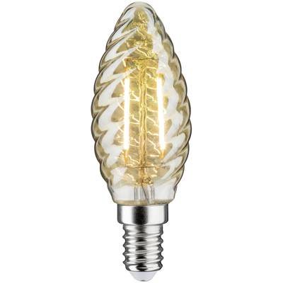 Paulmann 28708 LED-lamp Energielabel F (A - G) E14 Kaars 2.6 W = 26 W Goud (Ø x h) 35 mm x 98 mm  1 stuk(s)