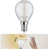 Paulmann 28573 LED-lamp Energielabel F (A - G) E14 Kogel 2.5 W = 25 W Warmwit (Ø x h) 45 mm x 80 mm 1 stuk(s)
