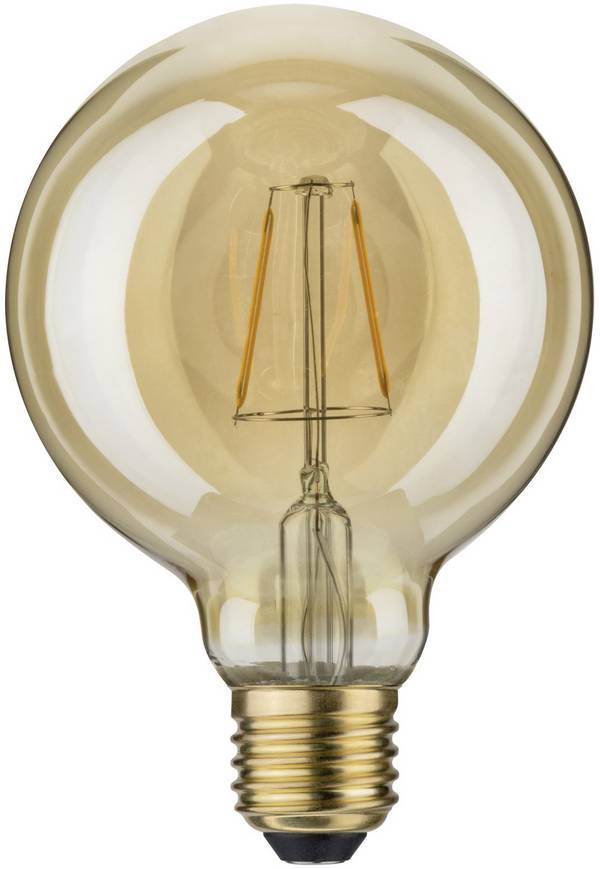 Paulmann 28399 LED-lamp  E27 Globe 2.5 W = 18 W Goud (Ø x h) 95 mm x 138 mm  1 stuk(s)