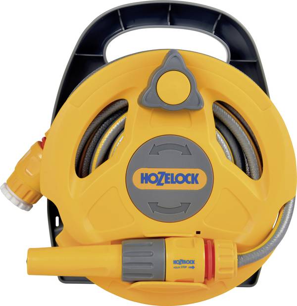 Hozelock Click & Go 2427 0000   1 stuk(s) Geel, Grijs Slanghaspel