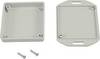 Hammond Electronics 1551TTFLGY Universele behuizing 60 x 60 x 15 ABS Grijs 1 stuk(s)
