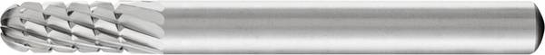 PFERD TOOLS 22410736 Freesstift HSS Wals  Lengte 60 mm Afmeting, Ø 6 mm Werklengte 16 mm Schachtdiameter 6 mm 1 stuks