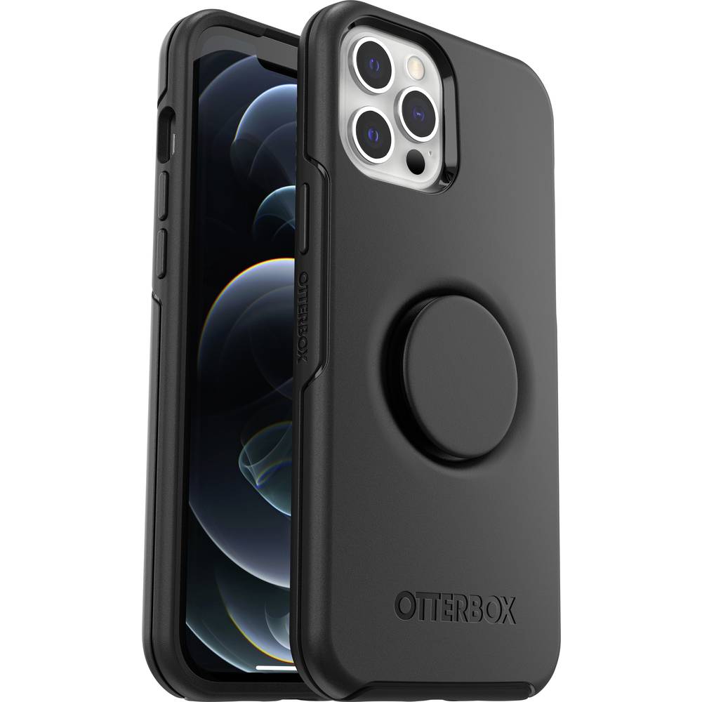 Otterbox Pop Symmetry Backcover Apple iPhone 12 Pro Max Svart