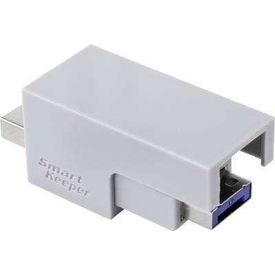 Renkforce RF-4695232 USB-kabelslot  Zilver, Blauw Sleutelslot Zonder sleutel