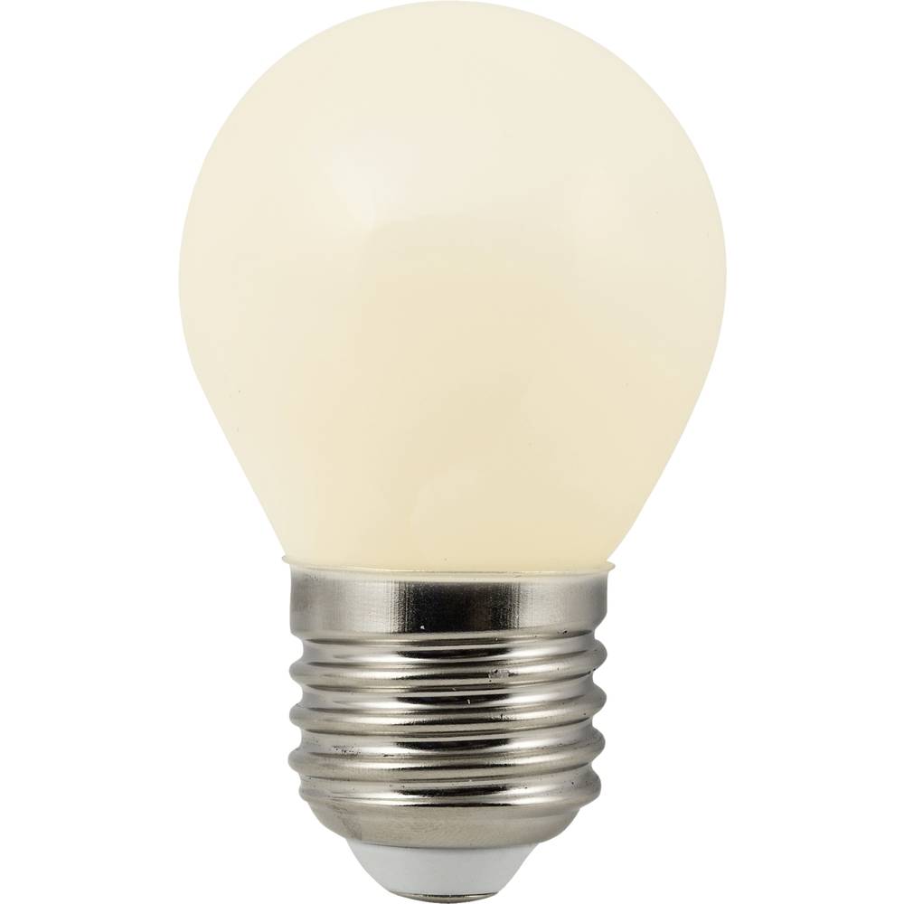 Heitronic 15026 LED-lamp Energielabel E (A - G) E27 Kogel 4 W = 35 W Warmwit (Ø x l) 45 mm x 74 mm Niet dimbaar 1 stuk(s)