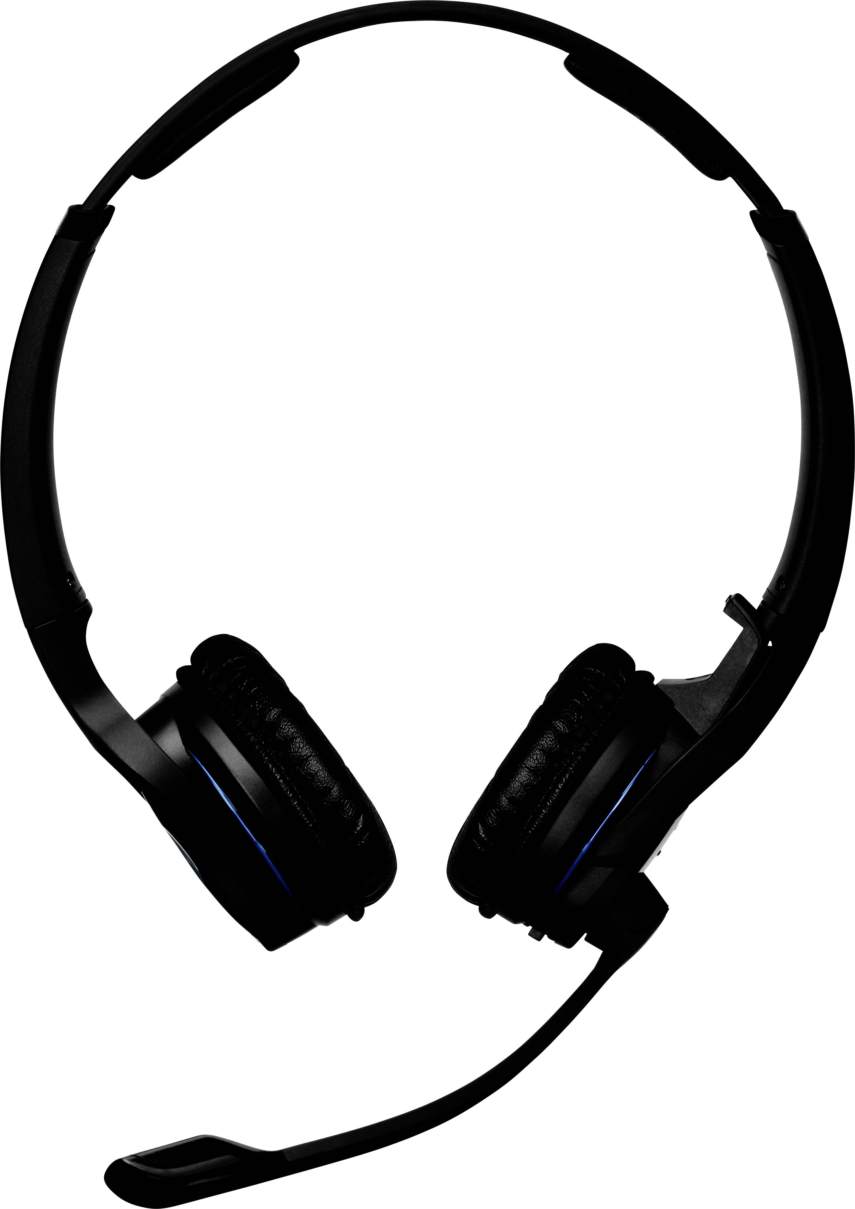 EPOS IMPACT MB Pro 2 On Ear headset Bluetooth Stereo Zwart Noise Cancelling Telefoon-1
