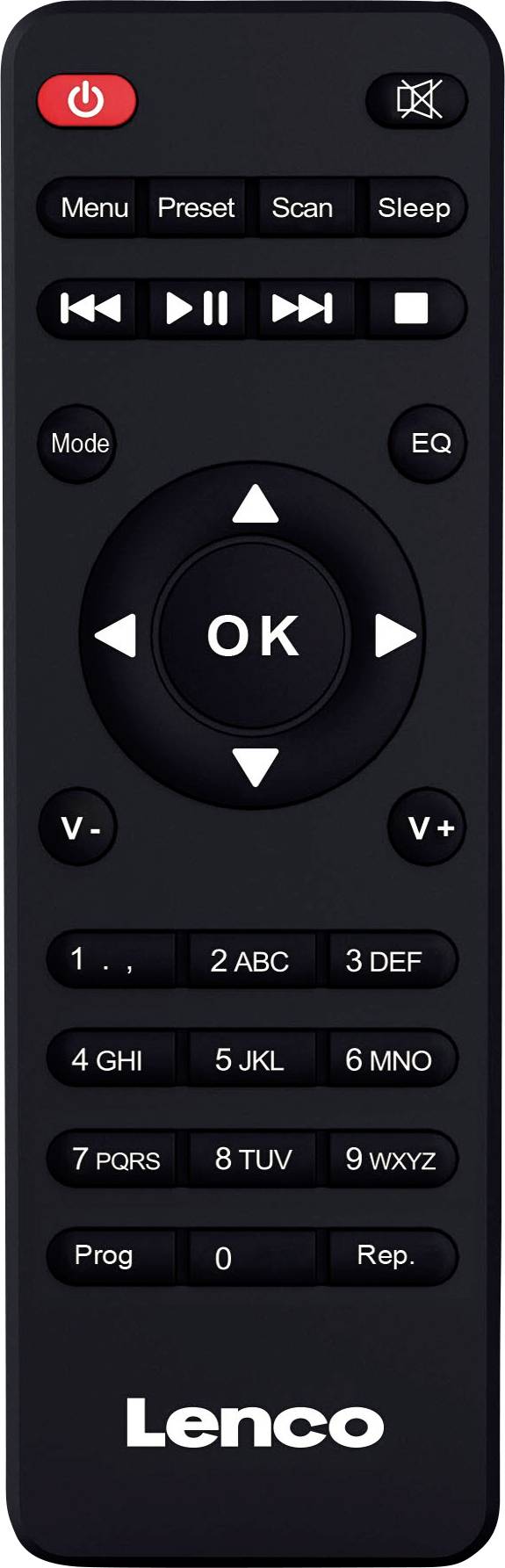 Lenco MC-250BK Stereoset Bluetooth, CD, DAB+, Internetradio, USB, FM 2 x 10 W Zwart-6