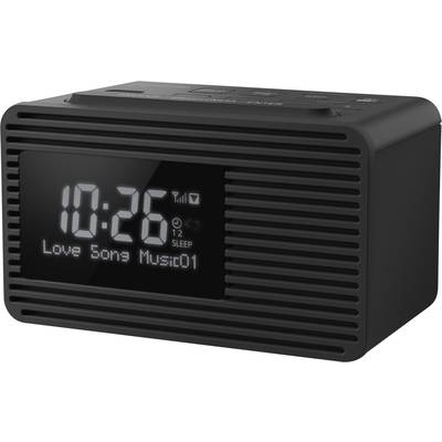 Panasonic RC-D8EG-K Wekkerradio DAB+, VHF (FM) USB  Zwart