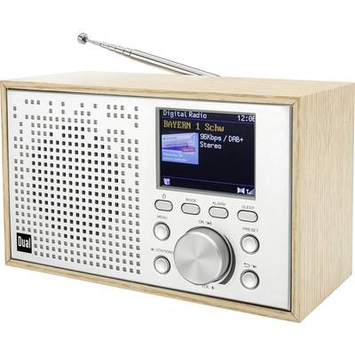 Dual DCR 100 Radio DAB+, VHF (FM) Bluetooth, DAB+, FM Wekfunctie Hout (licht)