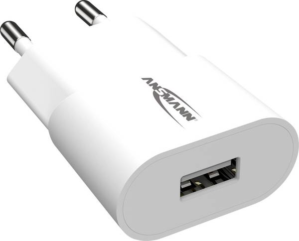 Ansmann HomeCharger HC105 USB-oplader 5 W 1x USB-A Wit Binnen