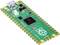 Raspberry Pi Pico microcontrollerkaart met groen PCB, USB-aansluiting en chips. Ideaal voor elektronica-projecten en programmering.