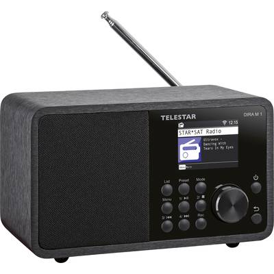 Telestar DIRA M 1 Internetradio Internet, DAB+, VHF (FM) AUX, Bluetooth, DLNA, USB, WiFi, Internetradio Opnamefunctie, G