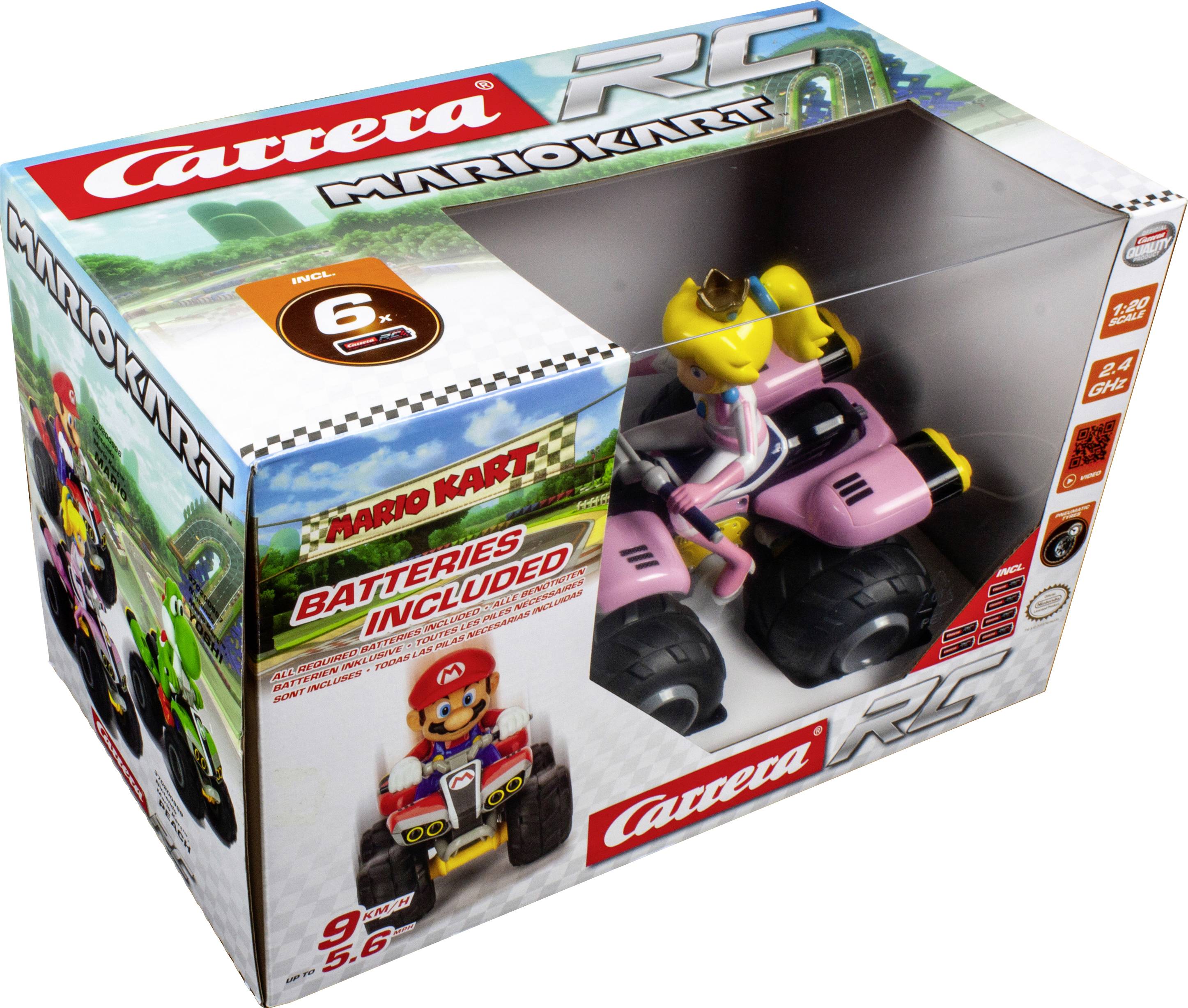 Carrera 370200999x Mario Kart Peach Quad 120 Rc Modelauto Voor Beginners Conradnl 4086