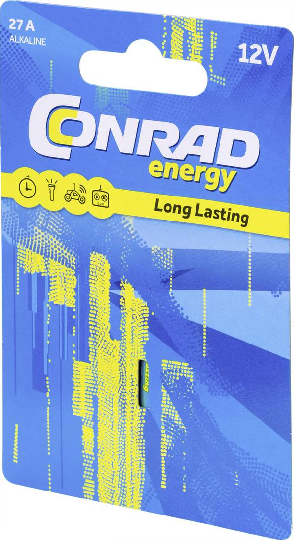Conrad energy 27A Speciale batterij 27A  Alkaline 12 V 20 mAh 1 stuk(s)