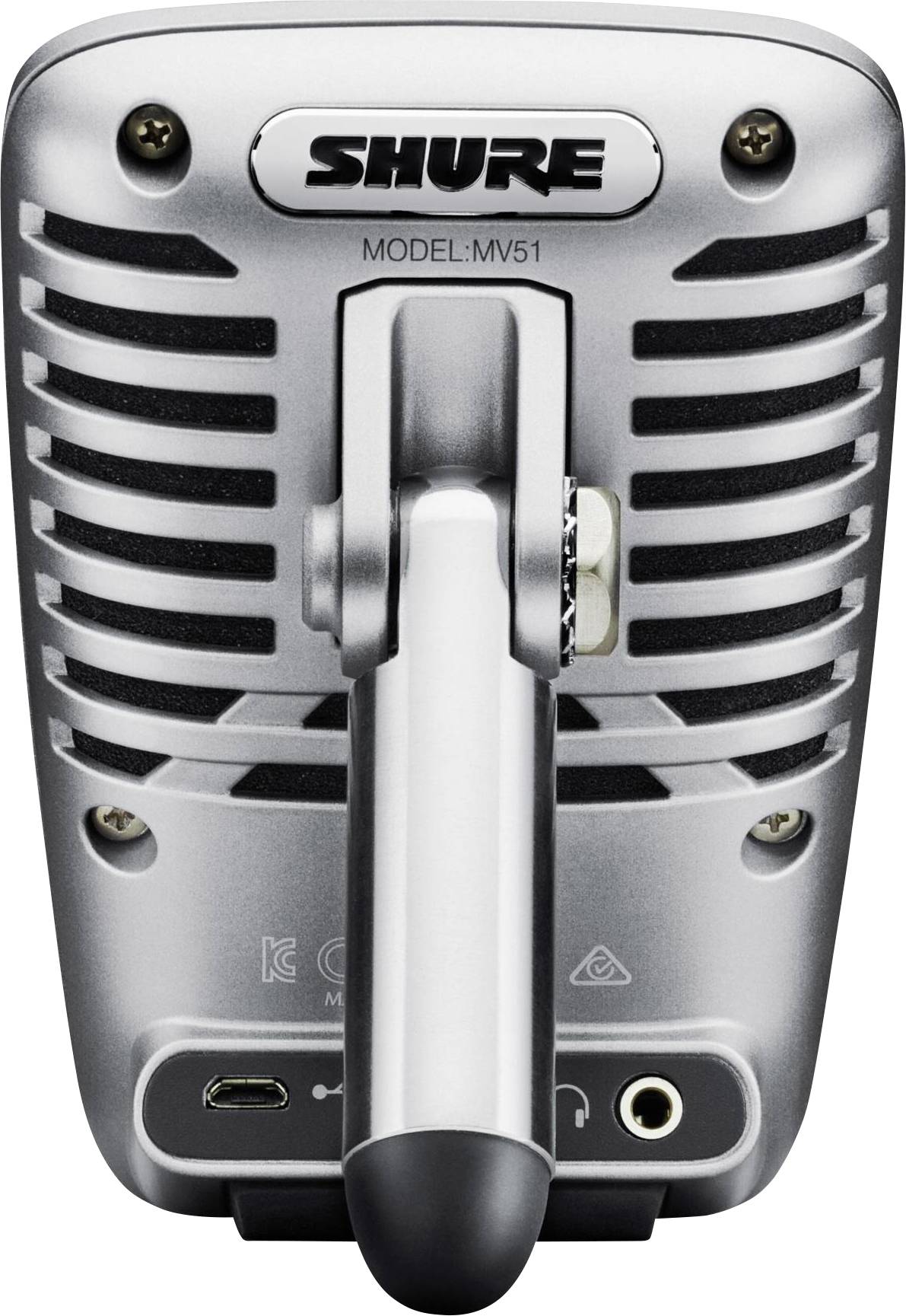 Spraakmicrofoon Shure MV51-DIG Zendmethode:Kabelgebonden-6