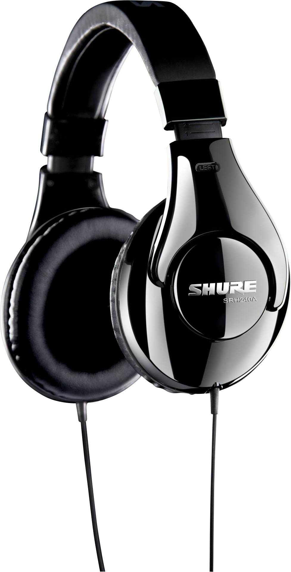 Shure SRH240A-EFS bedrade hoofdtelefoon, zwart-0