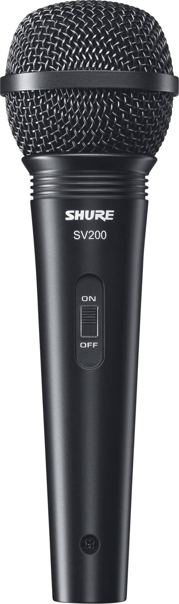 Shure SV200 microfoon, zwarte karaokemicrofoon