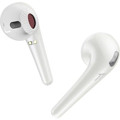 1more ComfoBuds In Ear oordopjes Bluetooth   Wit Noise Cancelling Headset, Bestand tegen zweet, Touchbesturing, Waterbes