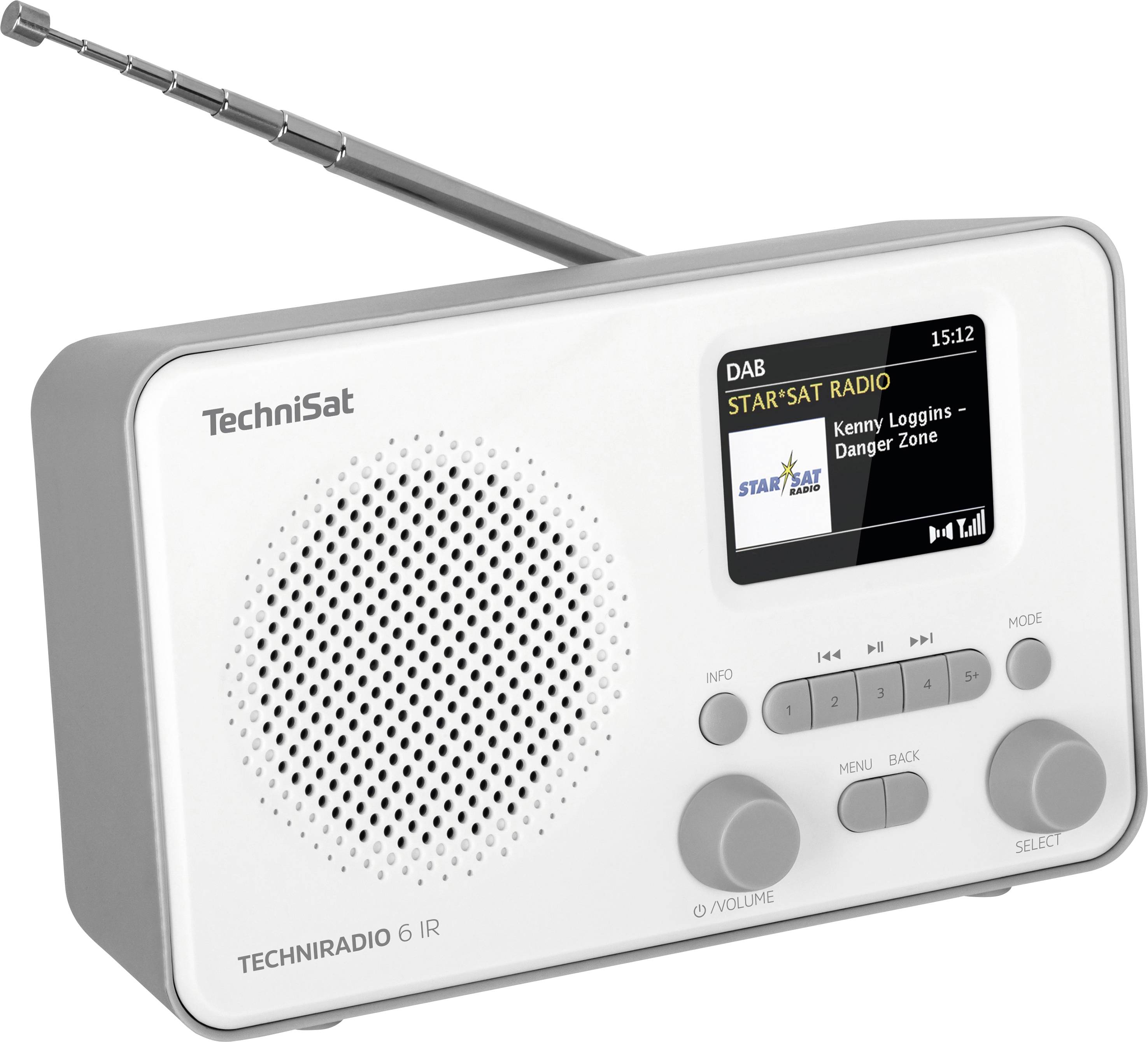 TechniSat TECHNIRADIO 6 IR Tafelradio met DAB+, FM Bluetooth, DAB+