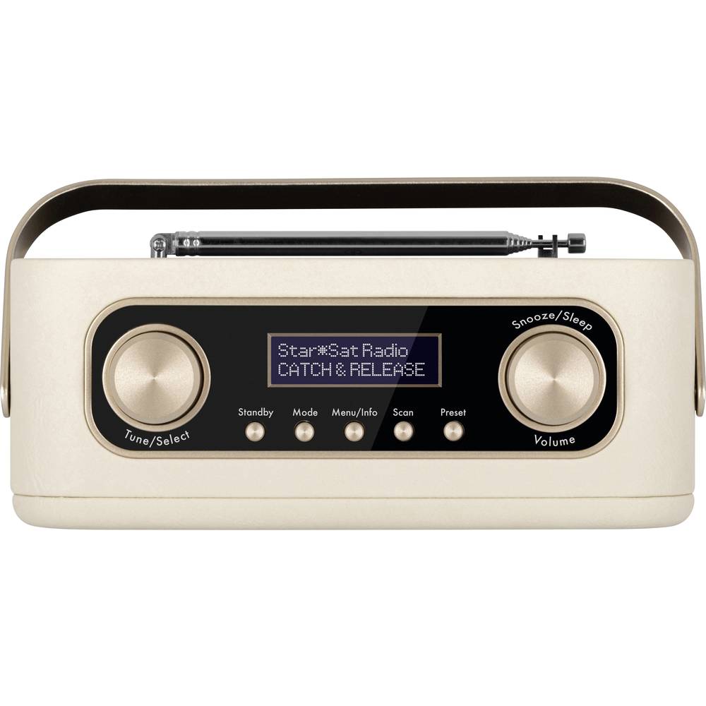 Nordmende Transita 30 Radio DAB+, VHF (FM) Bluetooth, DAB+, FM Wekfunctie Beige