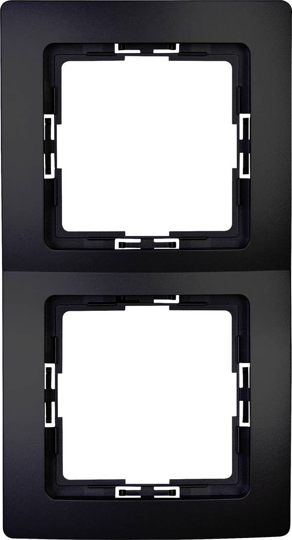 Kopp 308550069 Afdekking Frame Paris Zwart (mat) 1 stuk(s)