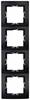 Kopp 308750065 Afdekking Frame Paris Zwart (mat) 1 stuk(s)