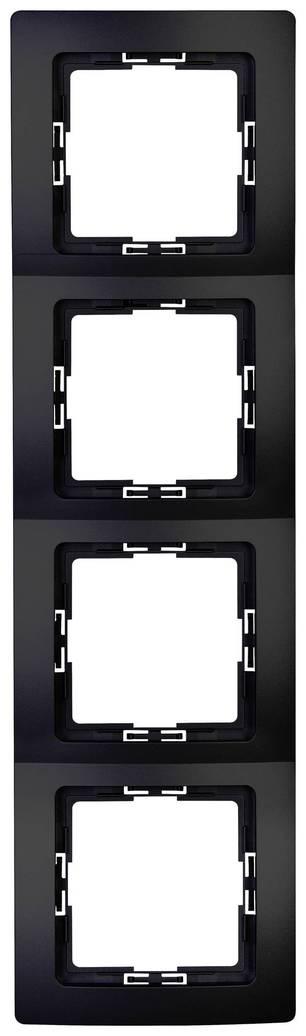 Kopp 308750065 Afdekking Frame Paris Zwart (mat) 1 stuk(s)