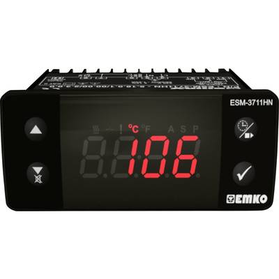 Emko ESM-3711-HN.2.11.0.1/00.00/1.0.0.0 Tweestandenregelaar Temperatuurregelaar Pt100 -50 tot 400 °C Relais 16 A (l x b