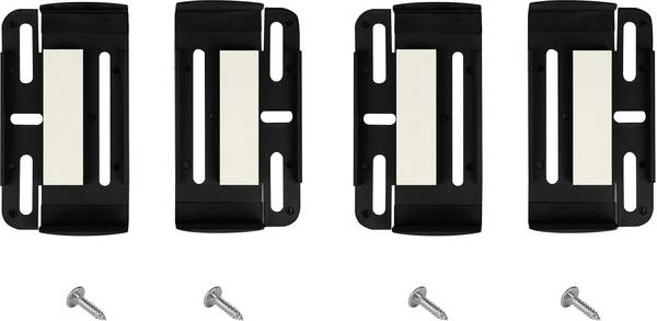Eufab   Kentekenhouder  (l x b x h) 2 x 16 x 27 cm