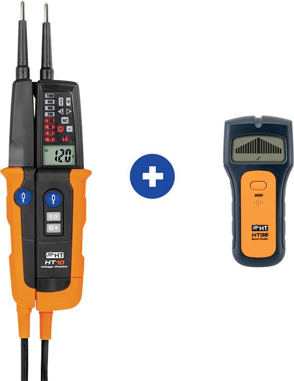 HT Instruments HT10 Scan-KIT Tweepolige spanningstester  CAT IV 1000 V