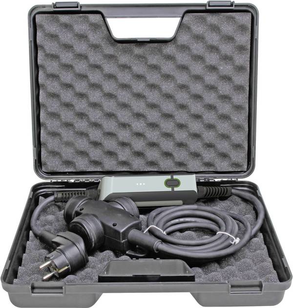 Kopp 148602016 PRCD-verlengkabel PRCD-S Zwart IP55