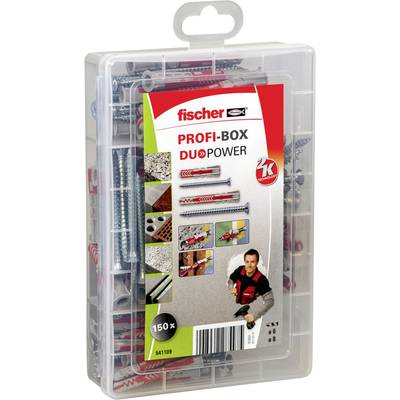 Fischer PROFI-BOX DUOPOWER Plugassortiment   541109 1 set(s)