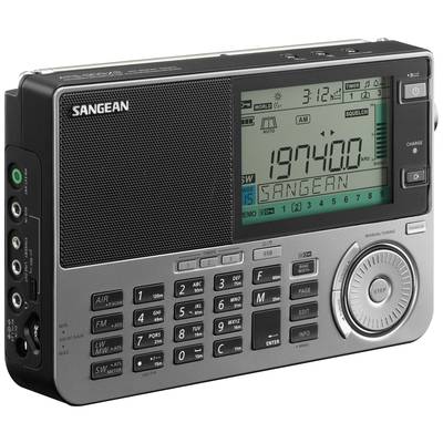 Sangean ATS-909X2 Wereldontvanger VHF (FM), Lange golf, Middengolf  Wekfunctie Zwart