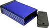 Hammond Electronics 1455C802BU Universele behuizing 80 x 54 x 23 Aluminium Geëxtrudeerd Blauw (geëloxeerd) 1 stuk(s)