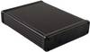 Hammond Electronics 1455U2202BK Universele behuizing 220 x 191 x 66 Aluminium Geëxtrudeerd Zwart (geëloxeerd) 1 stuk(s)
