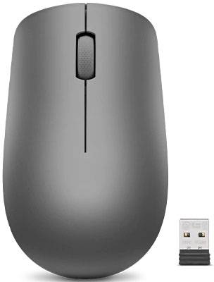 Lenovo 530 Muis Radiografisch Optisch Zwart 3 Toetsen 1200 dpi