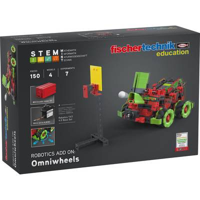 fischertechnik education Uitbreidingsmodule robot Robotics: Add On Omniwheels  559898