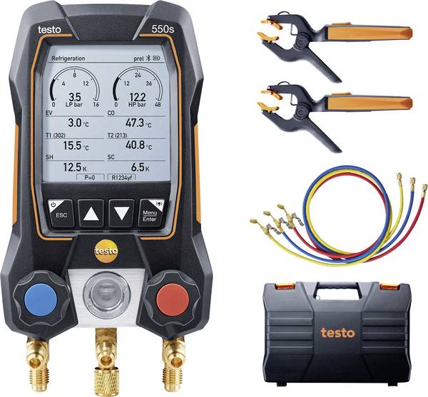 testo 550 Smart Set Koelmiddelmeter