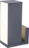 Lutec CUBA 6939412011523 LED-buitenlamp (wand) 14 W Antraciet