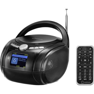 Renkforce RF-IR-300 Internetradio met CD-speler DAB, DAB+, Internet, VHF (FM) Bluetooth, CD, DAB+, FM, Internetradio, US