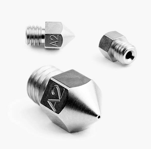 Micro-Swiss micro-Swiss mondstuk MK8, 0,8 mm Geschikt voor: MakerBot Replicator 2X, bq Prusa i3 Hephestos, bq Witbox, MakerBot Replicator Z18, CraftBot PLUS, MakerBot Replicator 2 MK8 Hardened M2585-08